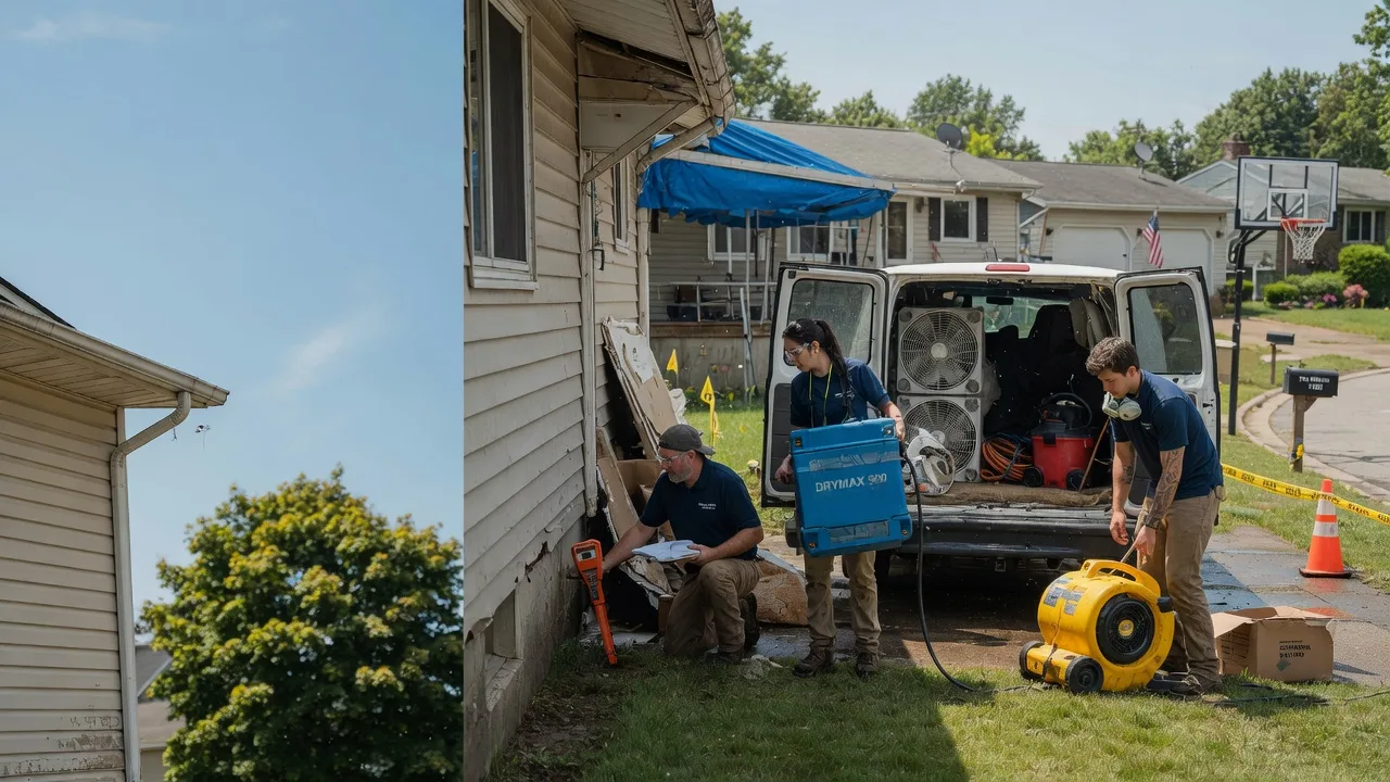 Ceiling Leak Cleanup in Scioto Furnace, OH near me