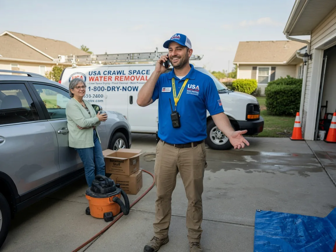 Crawl Space Water Removal Scioto Furnace, OH FAQs